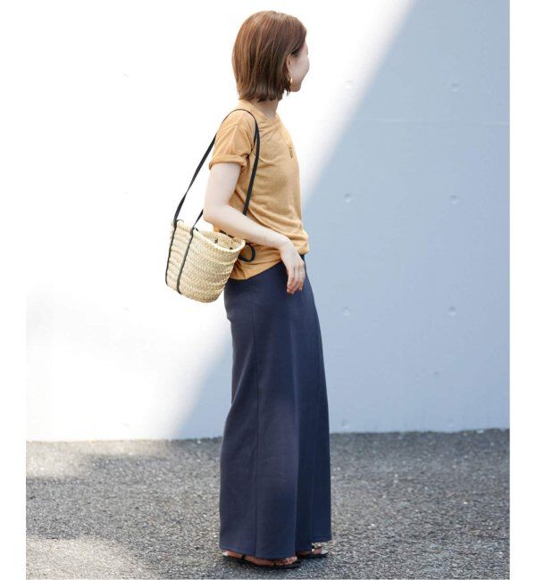 SLOBE IENA「《追加2》スラブ5分袖TEE」|Tシャツ・カットソー|