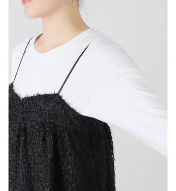 SLOBE IENA「シアーリボンキャミソール」|シャツ・ブラウス|