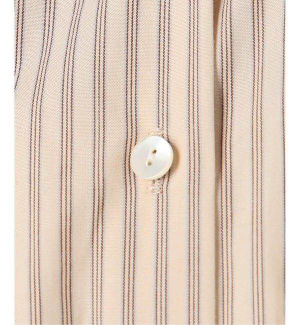 SLOBE IENA「《追加》タイプライターフリルカラーブラウス」|シャツ・ブラウス|