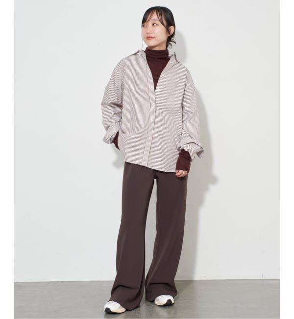 SLOBE IENA「《WEB限定/追加2》HAPPYCOLOR SHIRT」|シャツ・ブラウス|