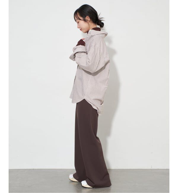 SLOBE IENA「《WEB限定/追加2》HAPPYCOLOR SHIRT」|シャツ・ブラウス|