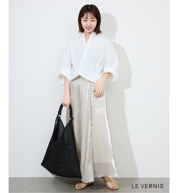 SLOBE IENA「《WEB限定/追加2》LE VERNIS パラコードハンドルメッシュバック 235-211505」|ショルダー・メッセンジャー|