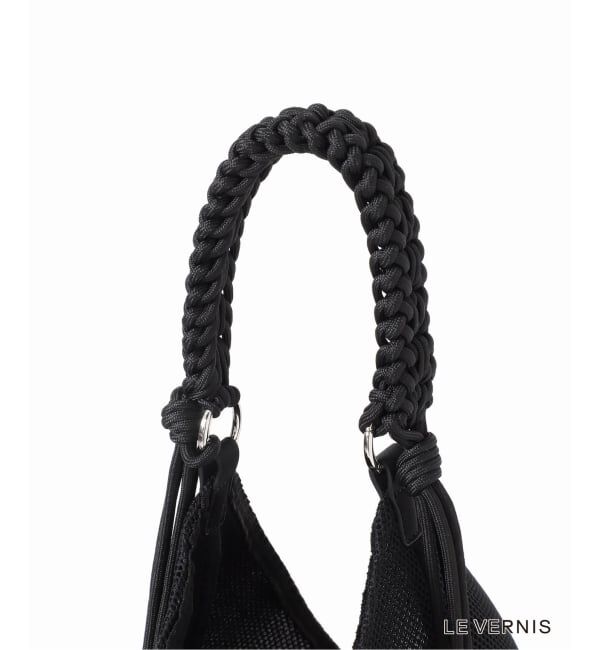SLOBE IENA「《WEB限定/追加2》LE VERNIS パラコードハンドルメッシュバック 235-211505」|ショルダー・メッセンジャー|