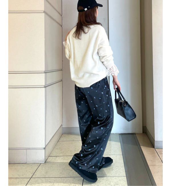 SLOBE IENA「スタンドレースブラウス」|シャツ・ブラウス|