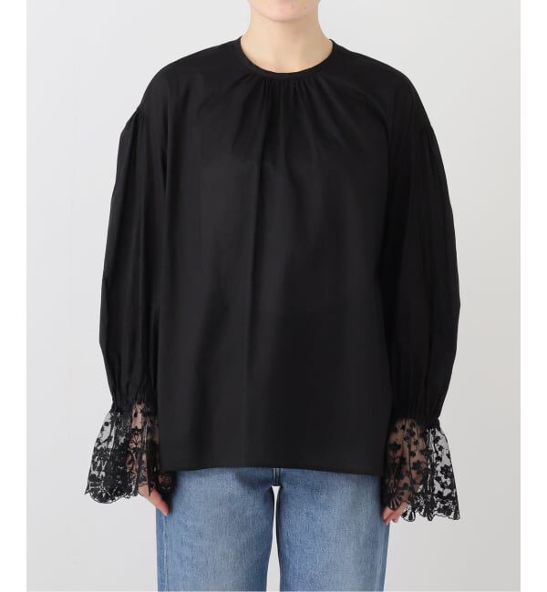 SLOBE IENA「スタンドレースブラウス」|シャツ・ブラウス|