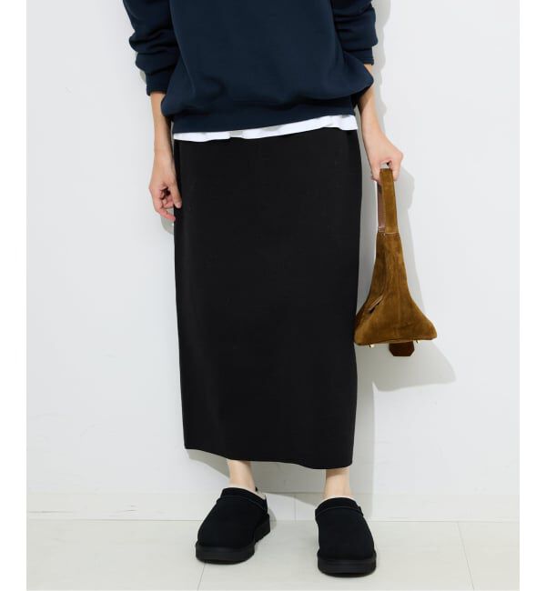 SLOBE IENA「《セットアップ対応可/WEB限定/追加》ミラノリブタイトスカート」|スカート|