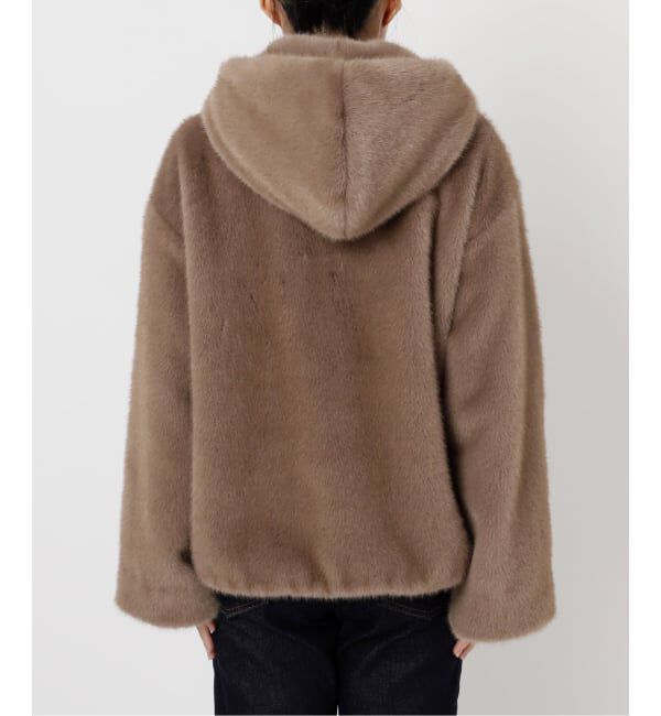 SLOBE IENA「《WEB限定/追加》FAKEファーフードブルゾン」|その他|