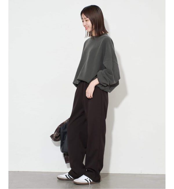 SLOBE IENA「《WEB限定/追加3》ビックシルエットピグメント裏毛プルオーバー」|スウェット・ジャージ|