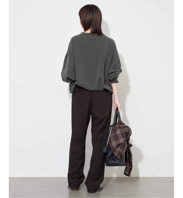 SLOBE IENA「《WEB限定/追加3》ビックシルエットピグメント裏毛プルオーバー」|スウェット・ジャージ|