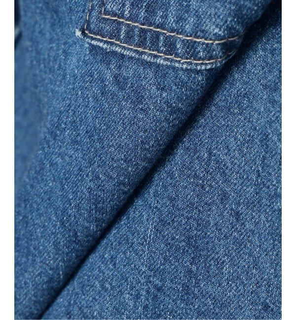 SLOBE IENA「LE DENIM フィールドオーバーチュニック」|シャツ・ブラウス|