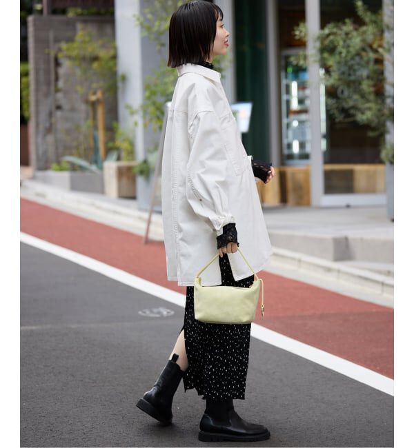 SLOBE IENA「LE DENIM フィールドオーバーチュニック」|シャツ・ブラウス|