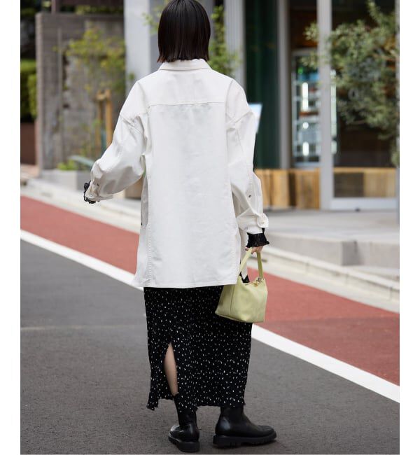 SLOBE IENA「LE DENIM フィールドオーバーチュニック」|シャツ・ブラウス|