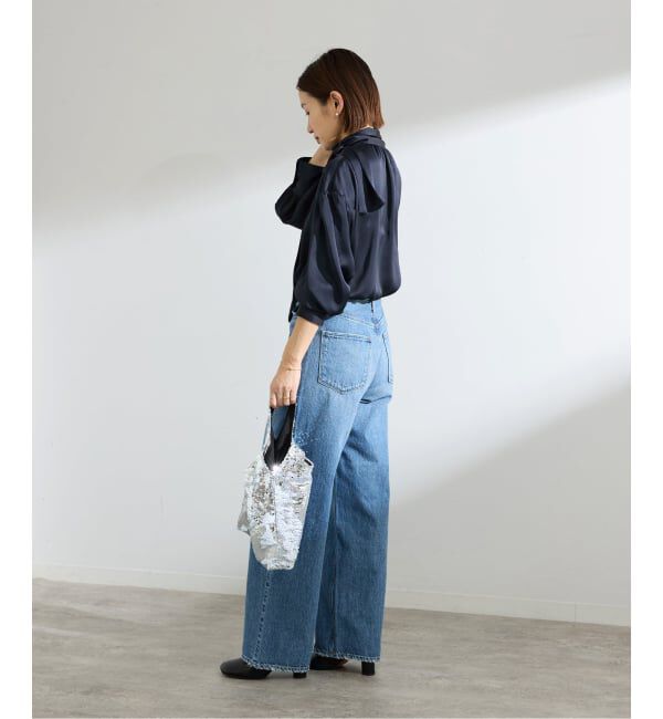 IENA「サテンボウタイブラウス」|シャツ・ブラウス|