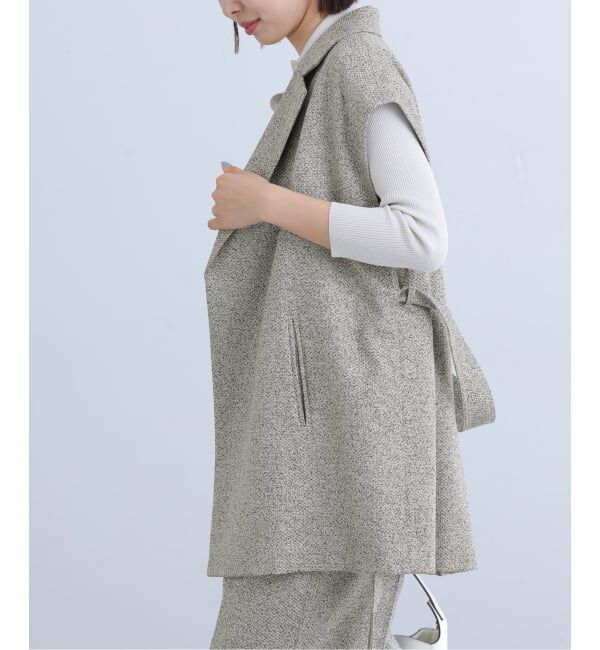 IENA「&NAVY ツイーディーサッシュジレ」|その他|