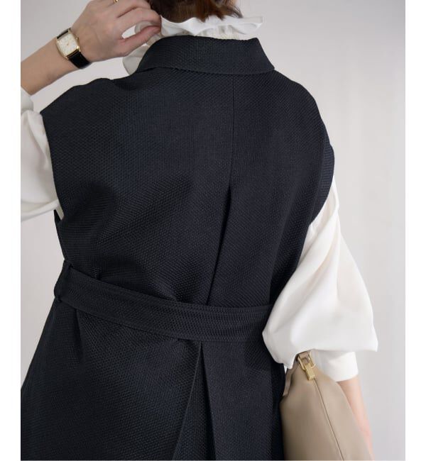 IENA「&NAVY ツイーディーサッシュジレ」|その他|