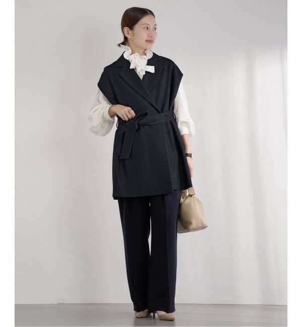 IENA「&NAVY ツイーディーサッシュジレ」|その他|