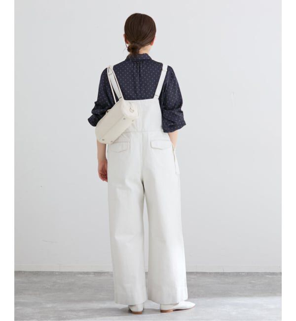 IENA「《WEB限定/追加4予約》サテンドットタイ付ブラウス」|シャツ・ブラウス|