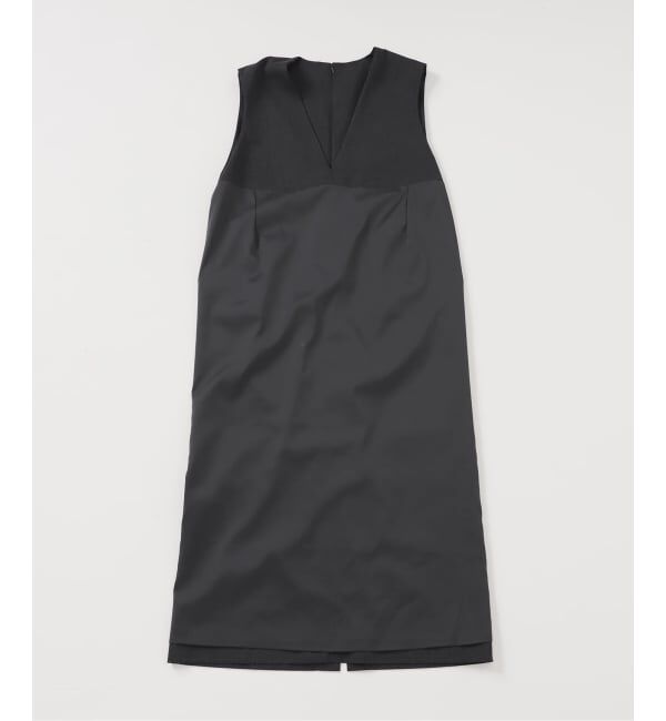 SLOBE IENA「《WEB限定/追加》TR Vネックジャンパースカート」|ワンピース|