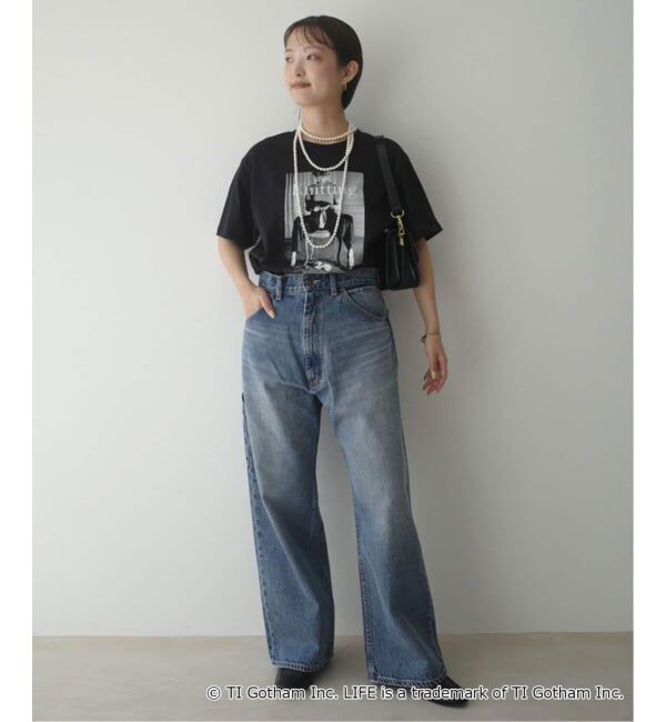 SLOBE IENA「《WEB限定/追加予約》GOOD ROCK SPEED SLOBE別注 LIFE PC PHOTO TEE1」|Tシャツ・カットソー|