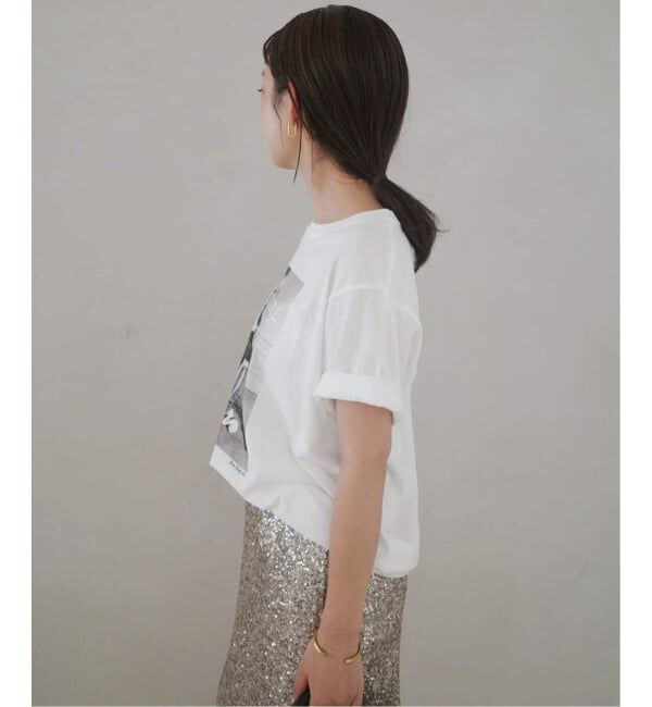 SLOBE IENA「《WEB限定/追加予約》GOOD ROCK SPEED SLOBE別注 LIFE PC PHOTO TEE1」|Tシャツ・カットソー|