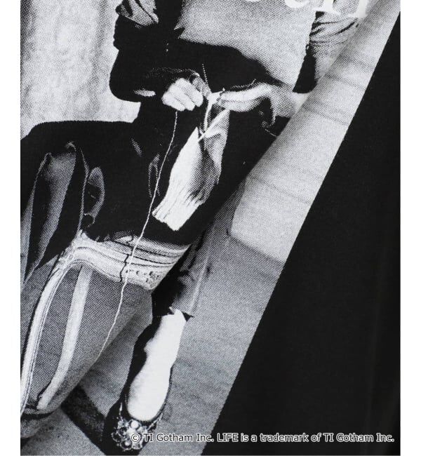 SLOBE IENA「《WEB限定/追加予約》GOOD ROCK SPEED SLOBE別注 LIFE PC PHOTO TEE1」|Tシャツ・カットソー|