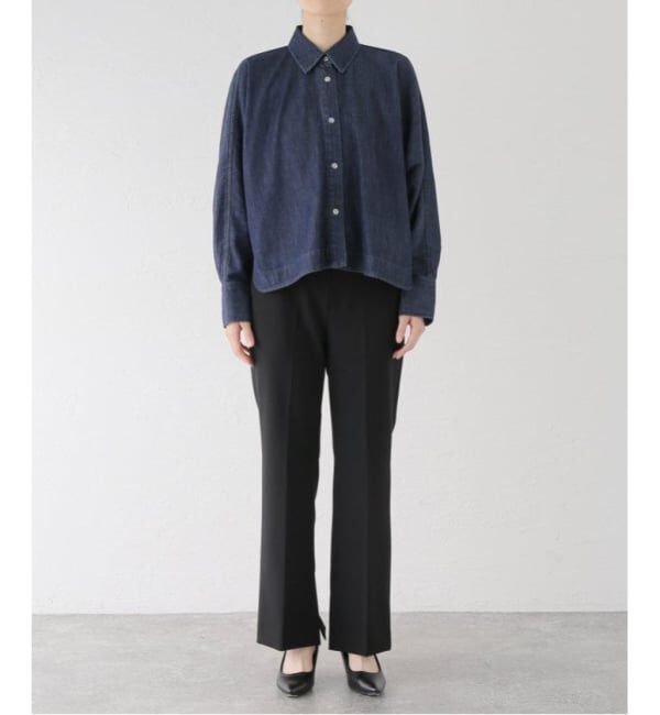 VERMEIL par iena「《追加予約》デニムフォルムシャツ」|シャツ・ブラウス|