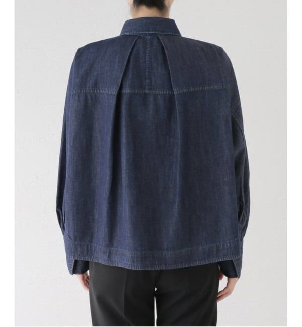VERMEIL par iena「《追加予約》デニムフォルムシャツ」|シャツ・ブラウス|