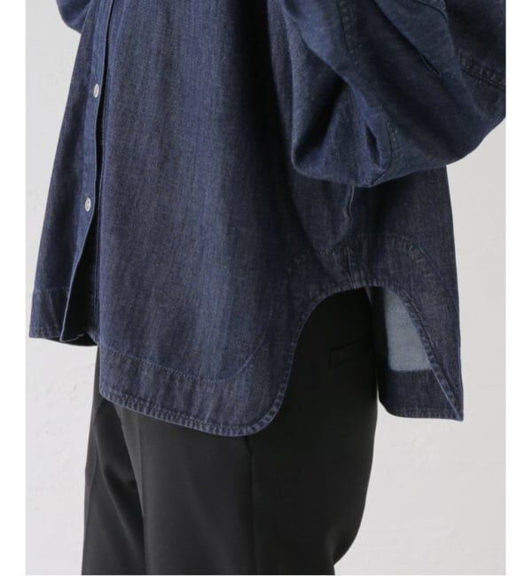 VERMEIL par iena「《追加予約》デニムフォルムシャツ」|シャツ・ブラウス|