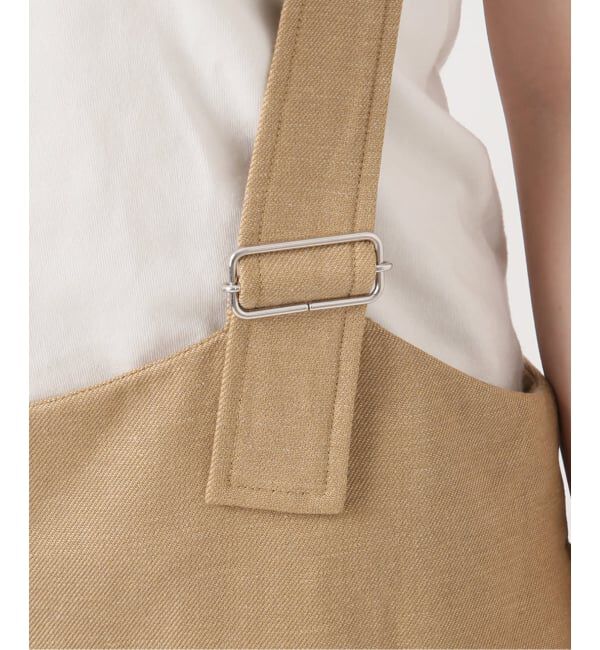 SLOBE IENA「《WEB限定/予約》アイラインフロントジップジャンパースカート」|ワンピース|