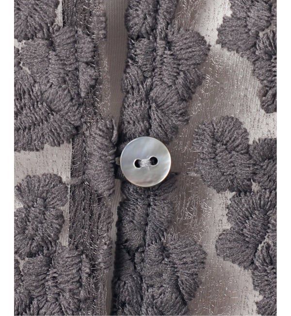 IENA「《予約》フラワー刺繍レース2WAYブラウス」|シャツ・ブラウス|