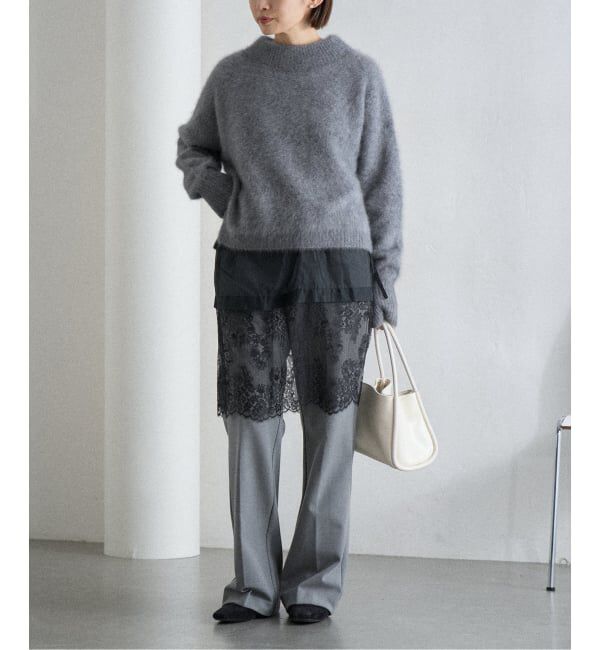 IENA「《追加2予約》Heriter/エリテ リバーレースキャミソール」|シャツ・ブラウス|