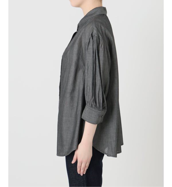 SLOBE IENA「《予約》2.3ozデニムシャツブラウス」|シャツ・ブラウス|