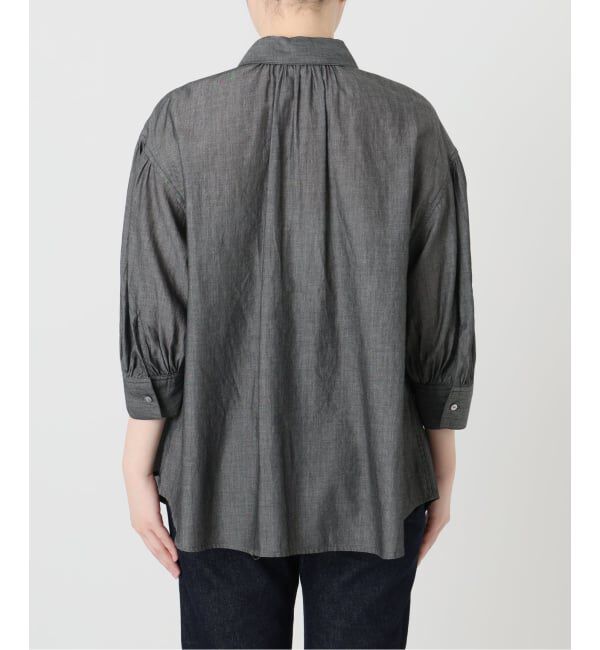 SLOBE IENA「《予約》2.3ozデニムシャツブラウス」|シャツ・ブラウス|