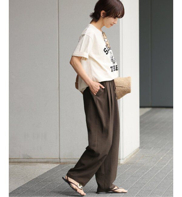 JOURNAL STANDARD relume「《追加》タンブラーブッチャーイージーパンツ」|スラックス|