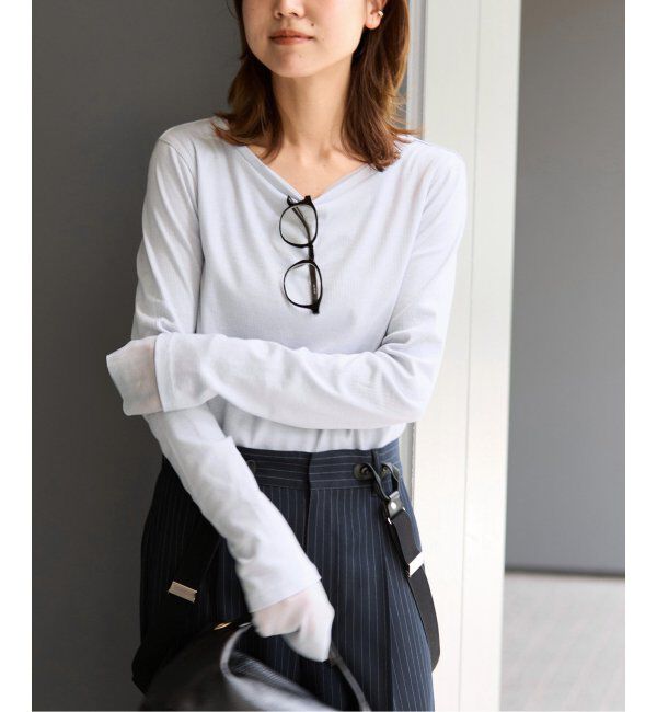 JOURNAL STANDARD relume「《追加/2枚セット》3WAYチュールレイヤードTシャツ」|Tシャツ・カットソー|