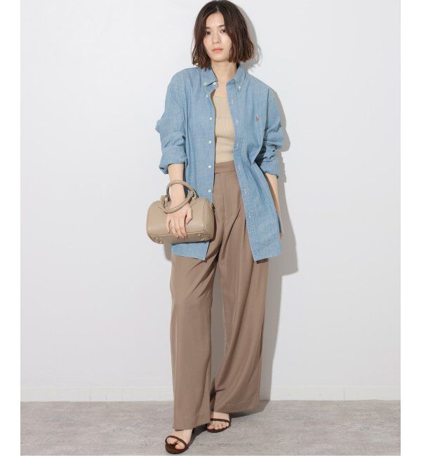 JOURNAL STANDARD relume「《追加》Vis/Polyスクエアネックリブタンクトップ」|タンクトップ|