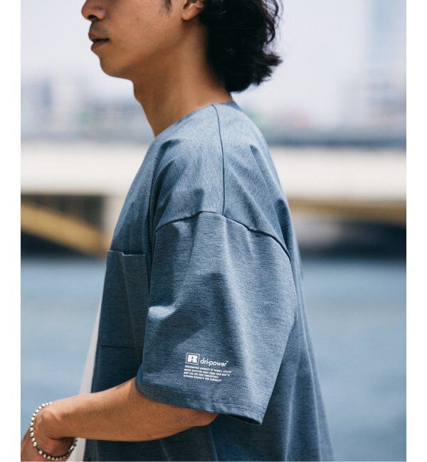 JOURNAL STANDARD relume「吸水速乾 RUSSELL ATHLETIC 別注 Dri-Power(R) ベースボールシャツ」|シャツ・ブラウス|