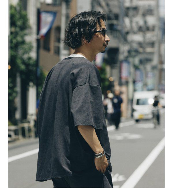 JOURNAL STANDARD relume「吸水速乾 RUSSELL ATHLETIC 別注 Dri-Power(R) ベースボールシャツ」|シャツ・ブラウス|