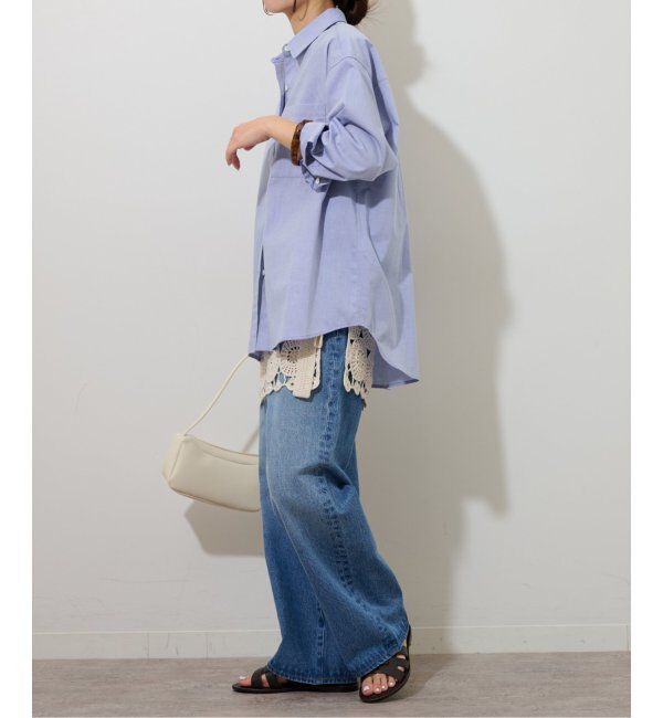 JOURNAL STANDARD relume「《追加》オーバーサイズオックスフォードシャツ」|シャツ・ブラウス|