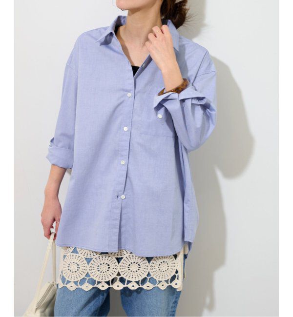 JOURNAL STANDARD relume「《追加》オーバーサイズオックスフォードシャツ」|シャツ・ブラウス|