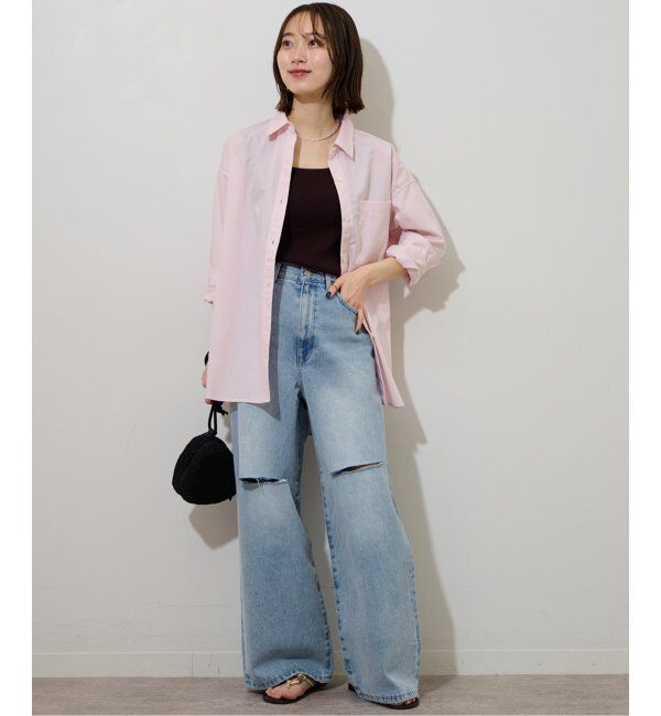 JOURNAL STANDARD relume「《追加》オーバーサイズオックスフォードシャツ」|シャツ・ブラウス|