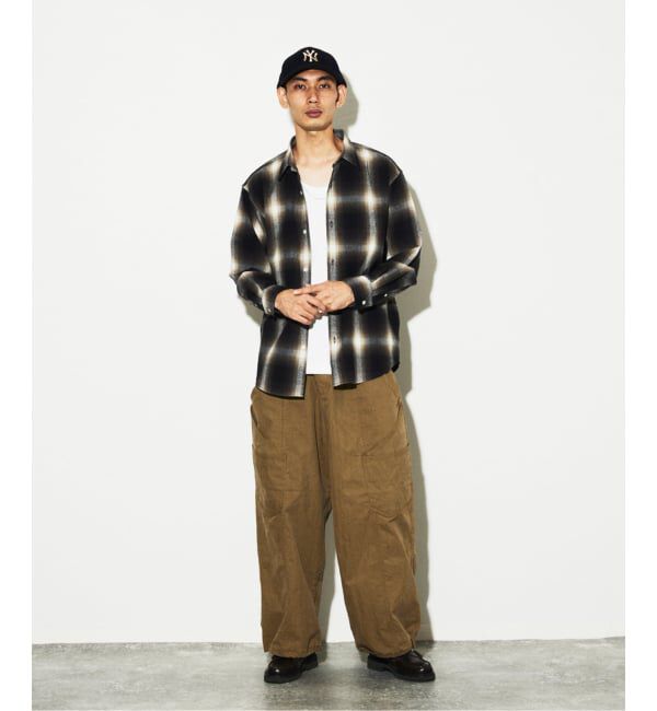 JOURNAL STANDARD「オンブレチェック フランネルシャツ  2」|シャツ・ブラウス|