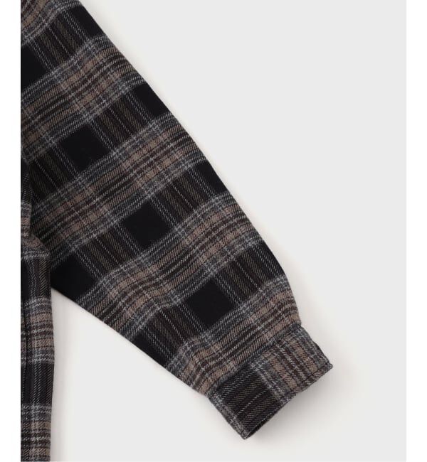 J.S.Homestead「J.S.Homestead / C/W/P チェック ミリタリー シャツ」|シャツ・ブラウス|