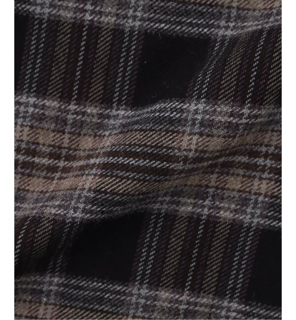 J.S.Homestead「J.S.Homestead / C/W/P チェック ミリタリー シャツ」|シャツ・ブラウス|