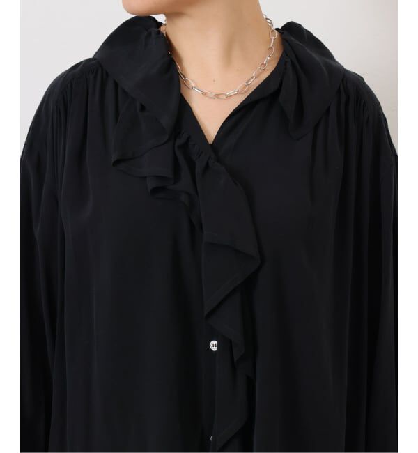 journal standard luxe「Cu/Rローン フリルパフブラウス」|シャツ・ブラウス|