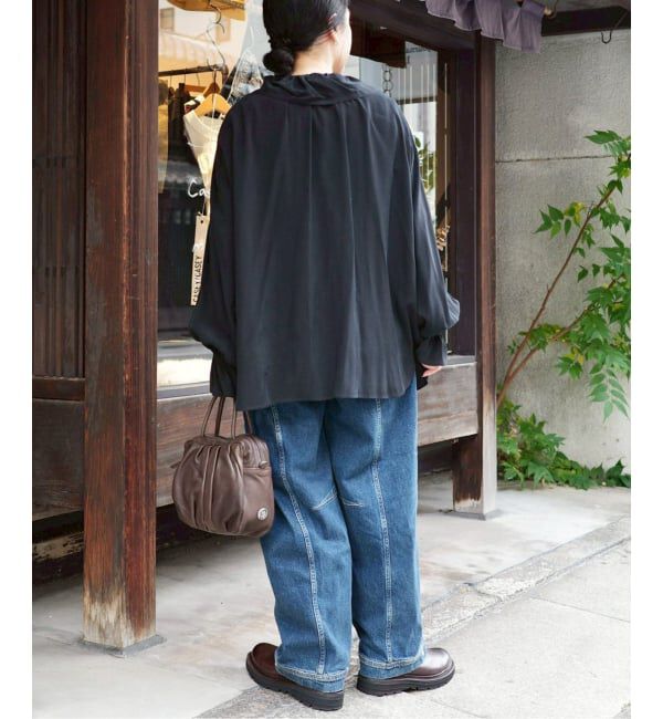 journal standard luxe「Cu/Rローン フリルパフブラウス」|シャツ・ブラウス|