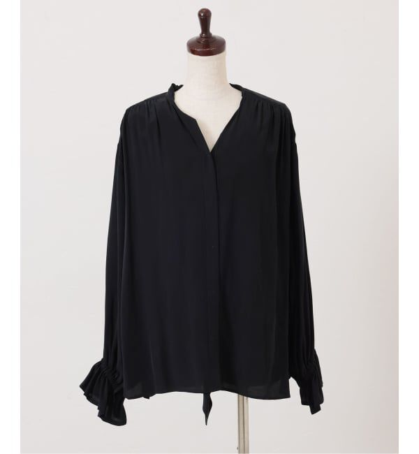 journal standard luxe「Cu/Rローン フリルパフブラウス」|シャツ・ブラウス|