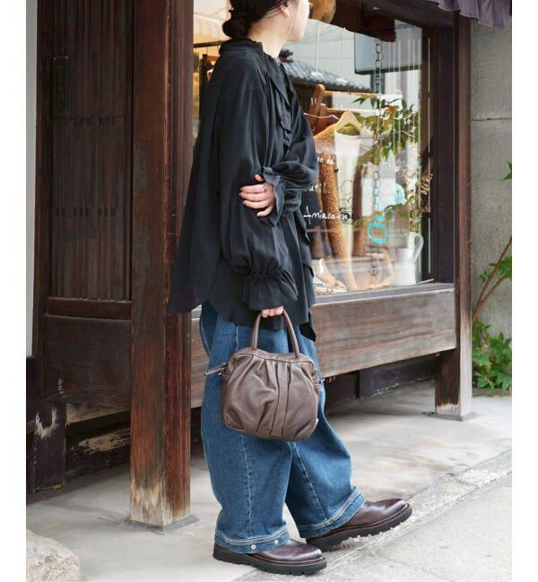 journal standard luxe「Cu/Rローン フリルパフブラウス」|シャツ・ブラウス|