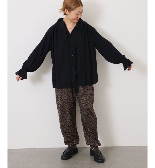 journal standard luxe「Cu/Rローン フリルパフブラウス」|シャツ・ブラウス|