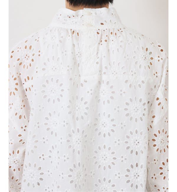 journal standard luxe「ローンレース ハイネックパフブラウス」|シャツ・ブラウス|